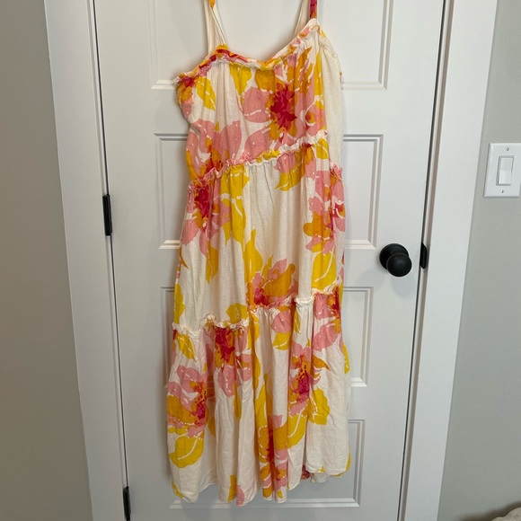 NWT Free People Moonshine Midi Dress - Picture 6 of 9